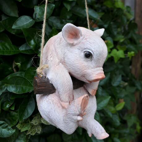 Amazon.co.jp: ぶたの置物 エンジョイブランコ ピッグ